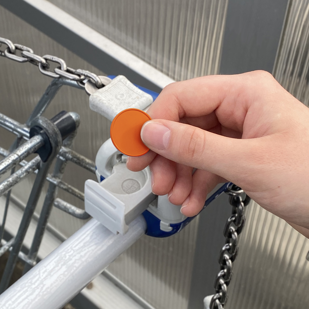 1€-Chip als Werbeartikel mit Logo bedrucken