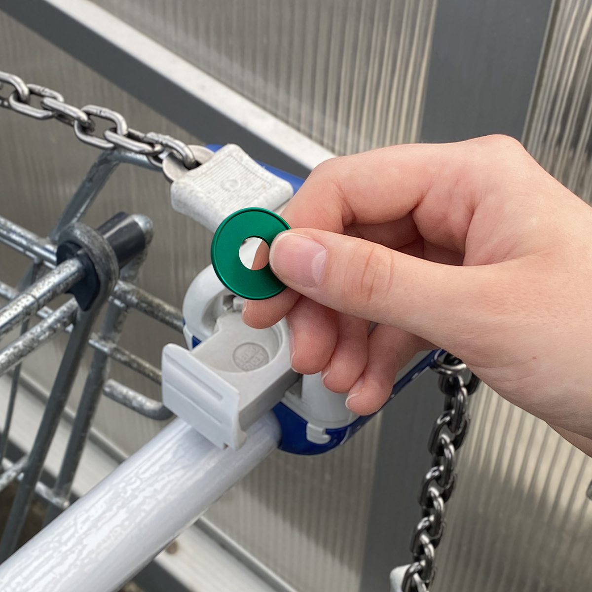 1€-Chip als Werbeartikel mit Logo bedrucken