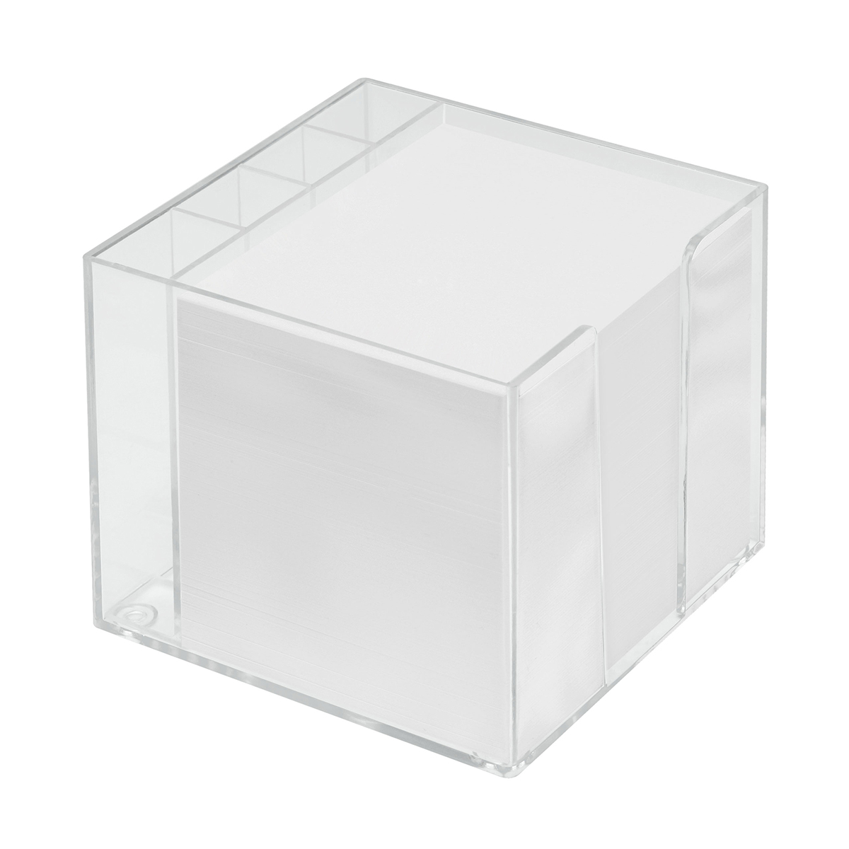 Zettelbox mit Köcher "Epsilon" als Werbeartikel mit Logo bedrucken