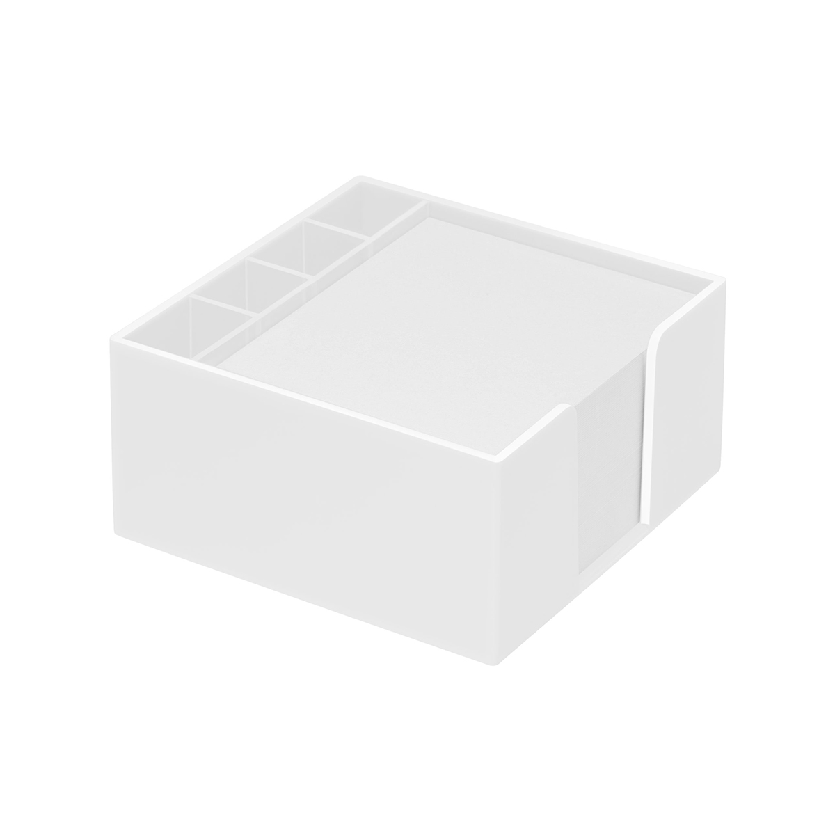 Zettelbox mit Köcher "Lambda" als Werbeartikel mit Logo bedrucken