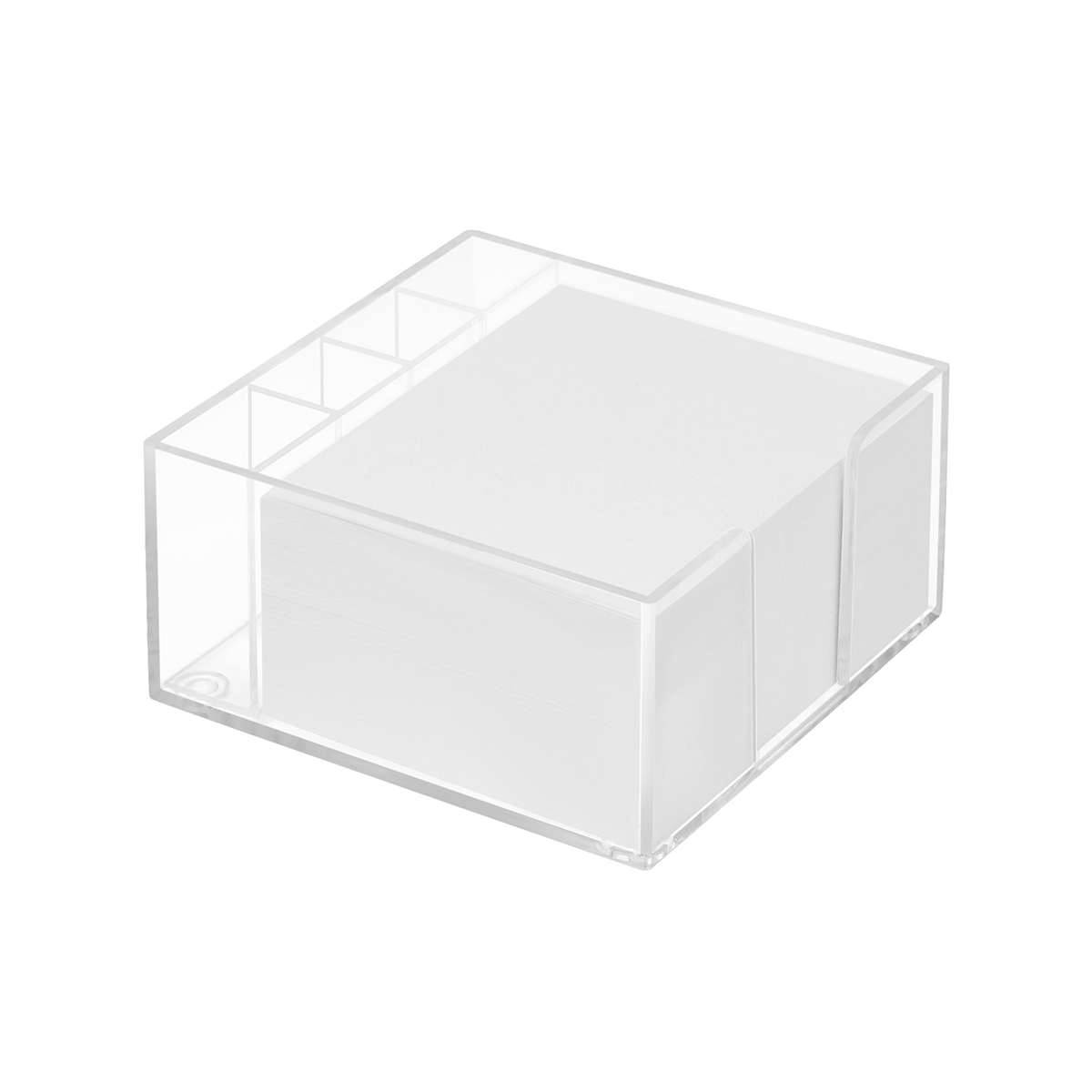 Zettelbox mit Köcher "Lambda" als Werbeartikel mit Logo bedrucken