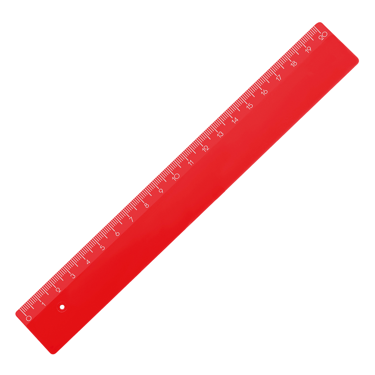Lineal 20 cm als Werbeartikel mit Logo bedrucken