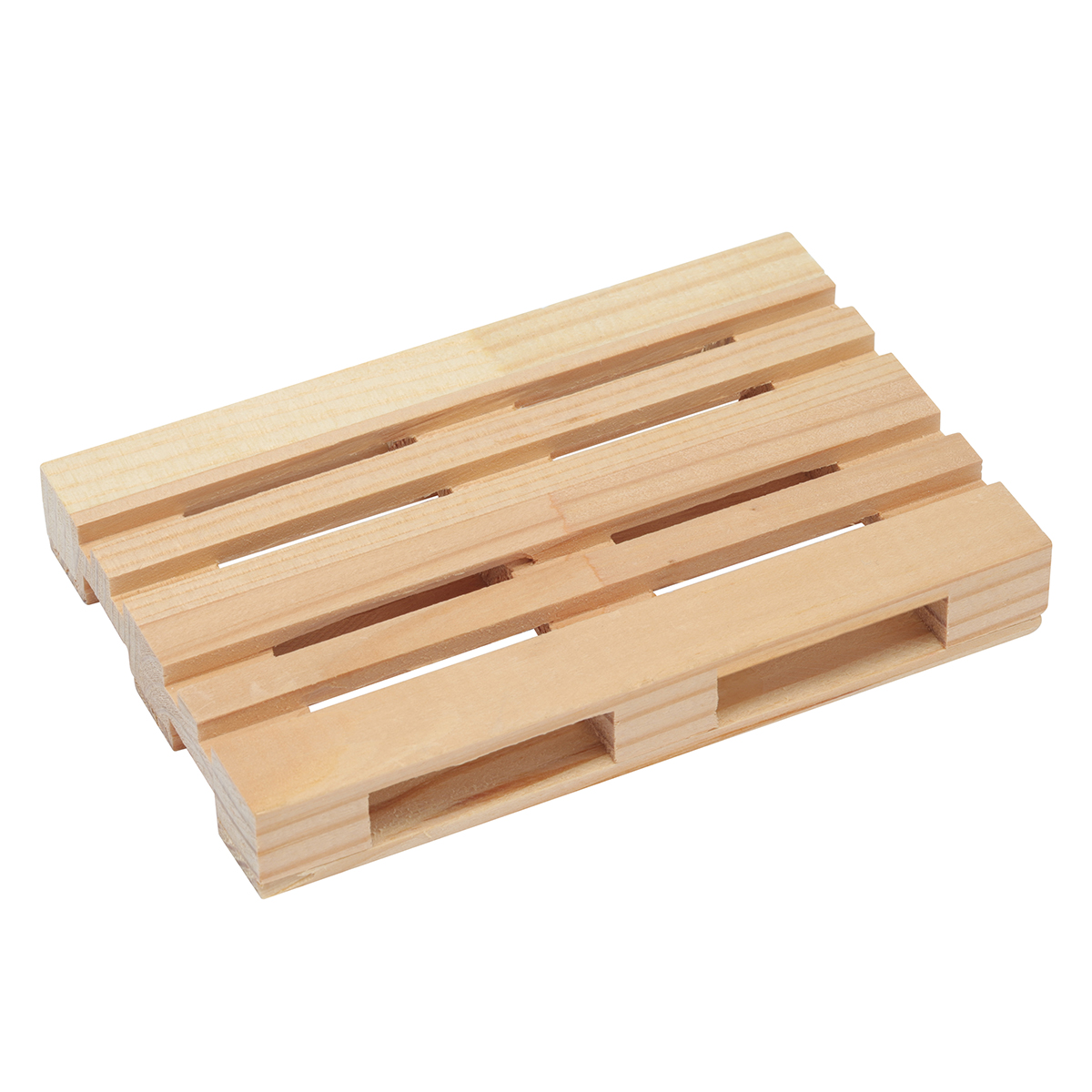 Untersetzer Holz "Palette" als Werbeartikel mit Logo bedrucken