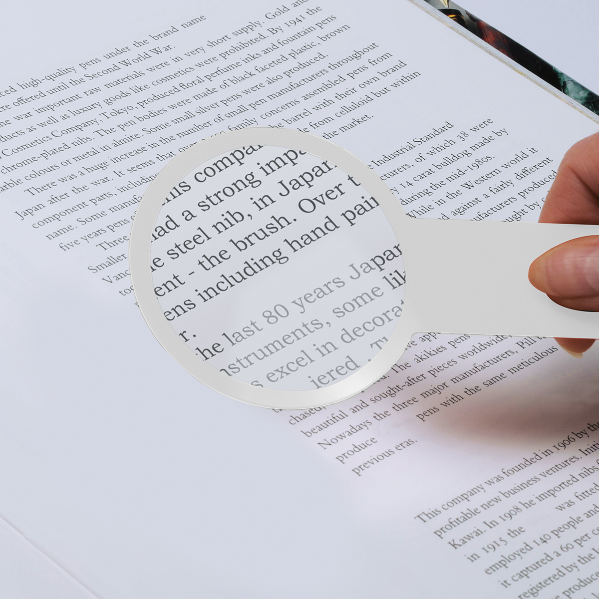 Lupe als Werbeartikel mit Logo bedrucken