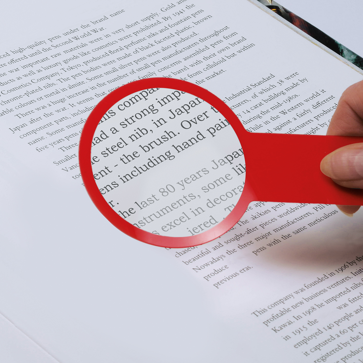 Lupe als Werbeartikel mit Logo bedrucken
