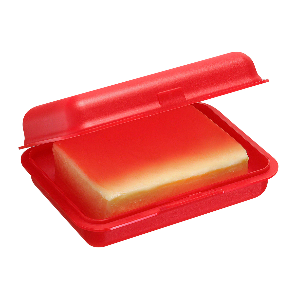 Brotdose/Butterdose als Werbeartikel mit Logo bedrucken