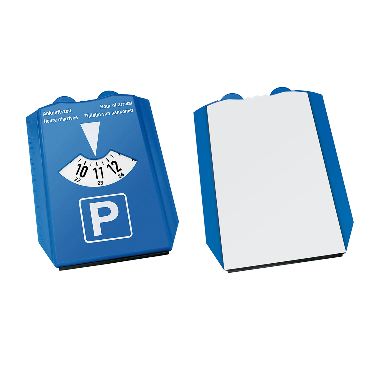 Parkscheibe "Alpha Duo" als Werbeartikel mit Logo bedrucken