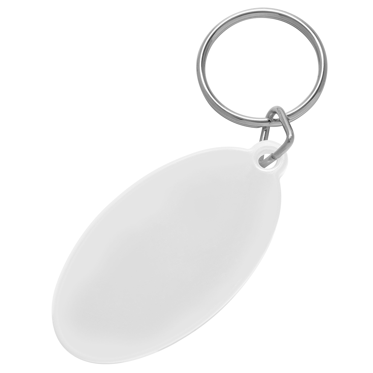 Schlüsselanhänger "Oval" als Werbeartikel mit Logo bedrucken
