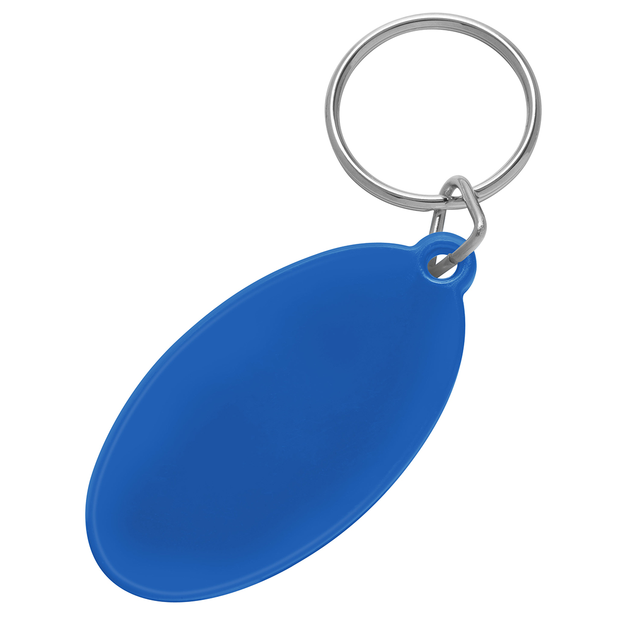 Schlüsselanhänger "Oval" als Werbeartikel mit Logo bedrucken