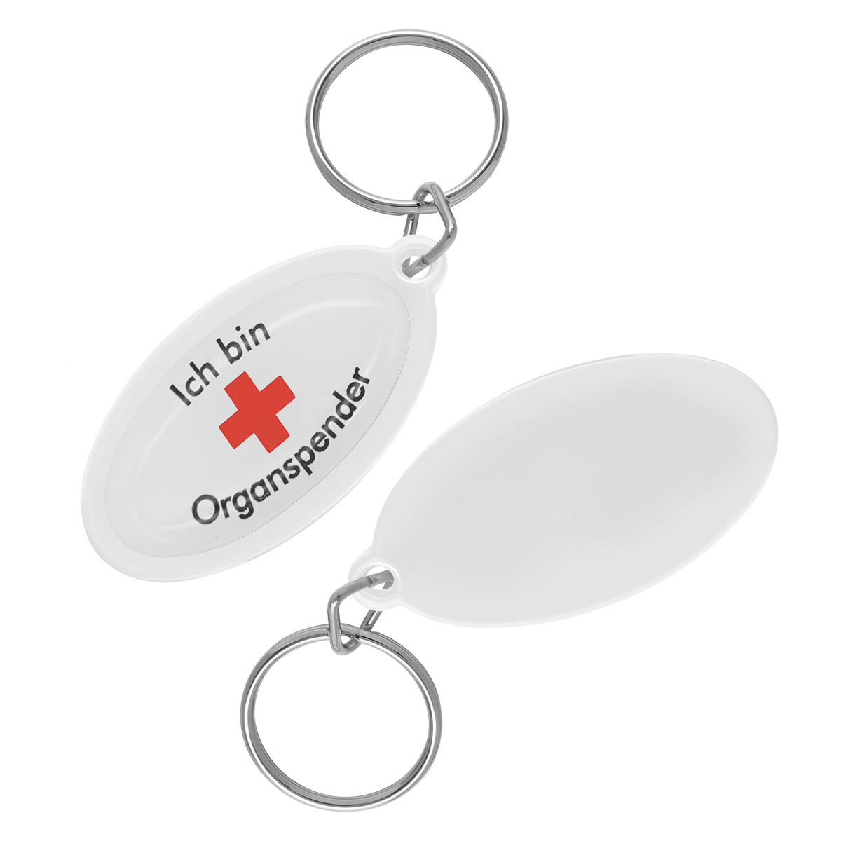 Schlüsselanhänger "Organspender" als Werbeartikel mit Logo bedrucken