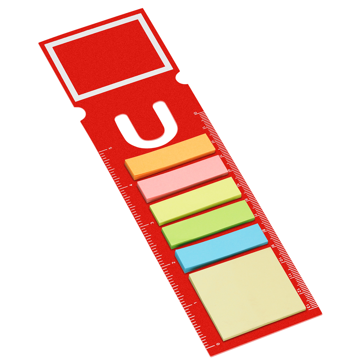 Haftnotizen-Lesezeichen als Werbeartikel mit Logo bedrucken