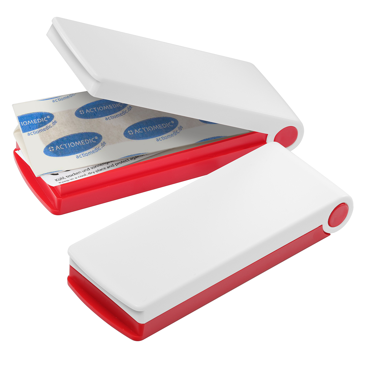 Pflasterbox als Werbeartikel mit Logo bedrucken