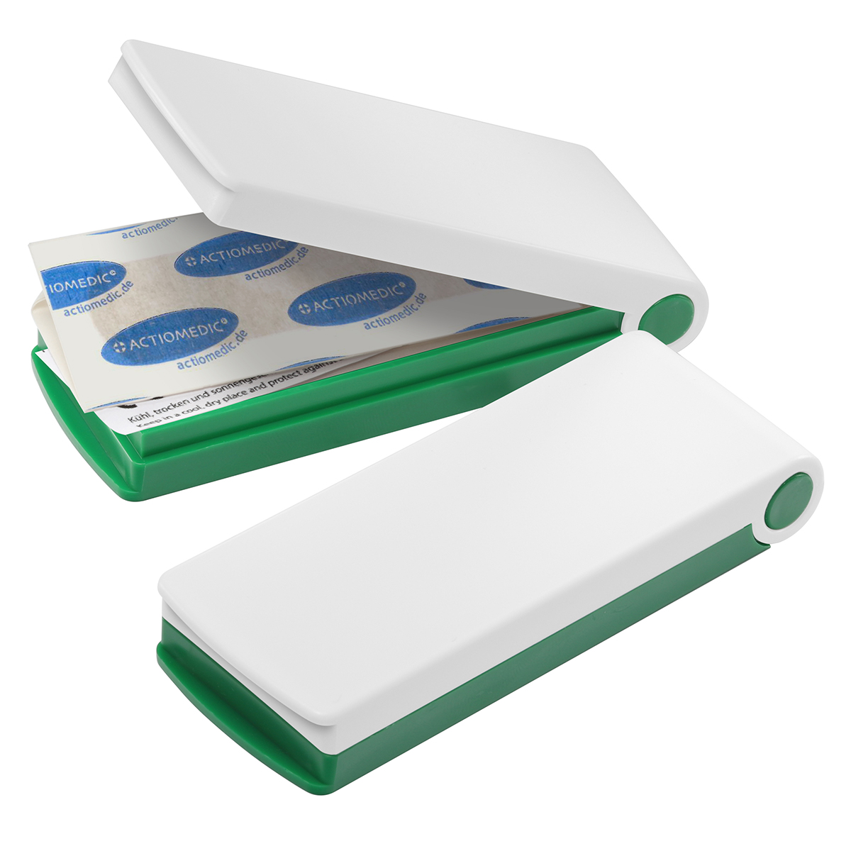 Pflasterbox als Werbeartikel mit Logo bedrucken