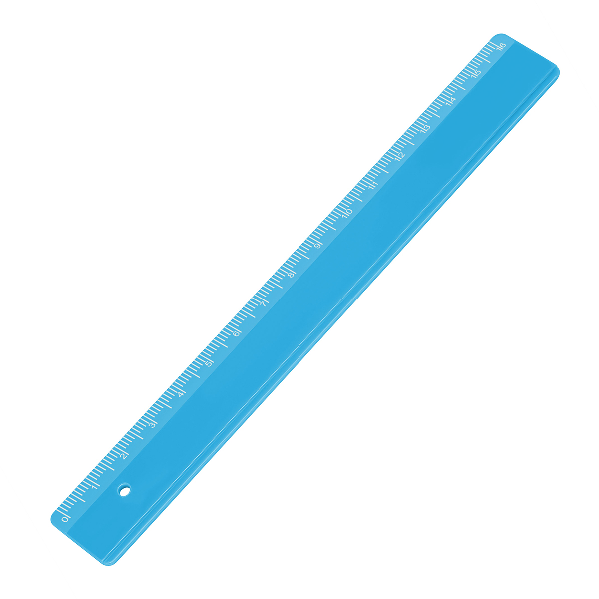 Lineal 16 cm als Werbeartikel mit Logo bedrucken