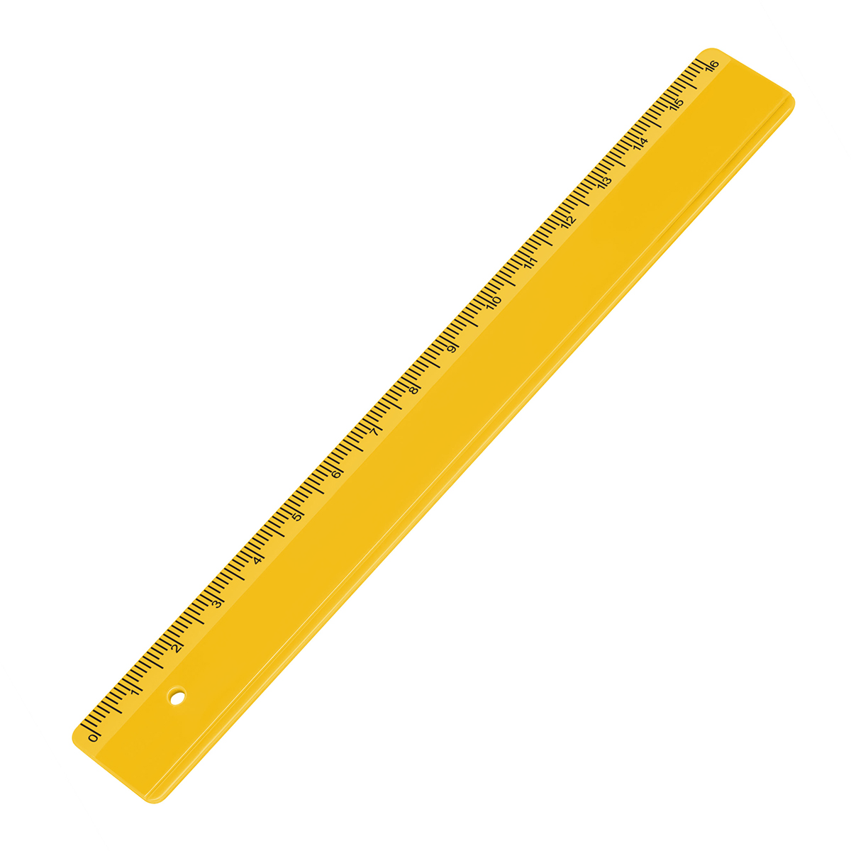 Lineal 16 cm als Werbeartikel mit Logo bedrucken