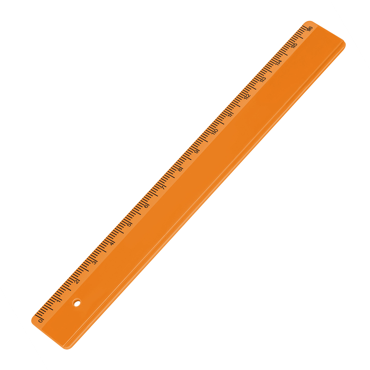Lineal 16 cm als Werbeartikel mit Logo bedrucken