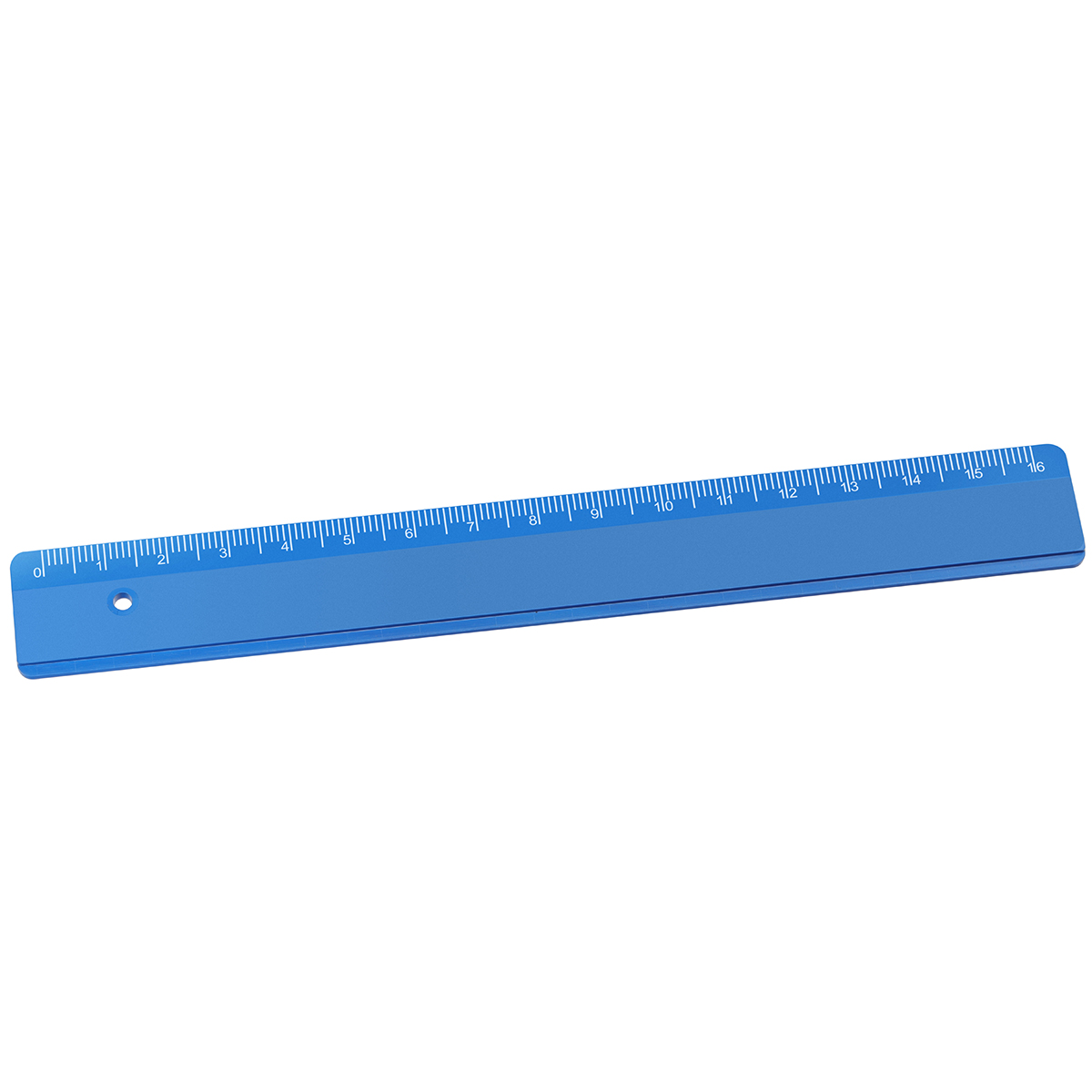 Lineal Recycling 16 cm als Werbeartikel mit Logo bedrucken