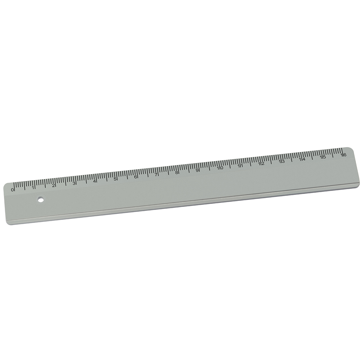 Lineal Recycling 16 cm als Werbeartikel mit Logo bedrucken