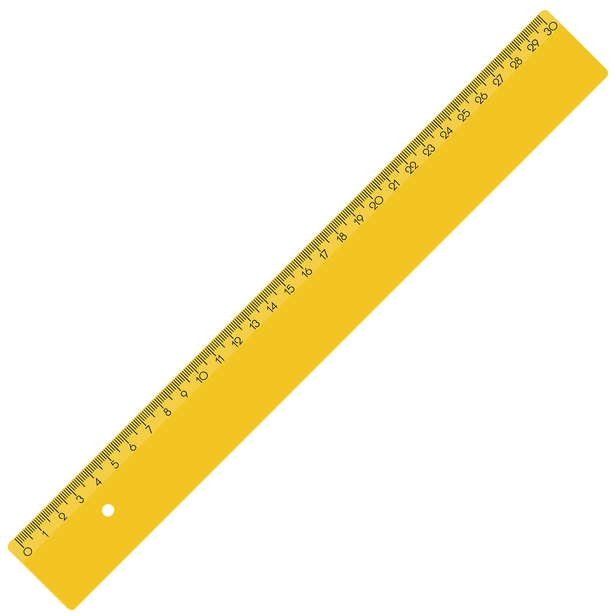 Lineal 30 cm als Werbeartikel mit Logo bedrucken