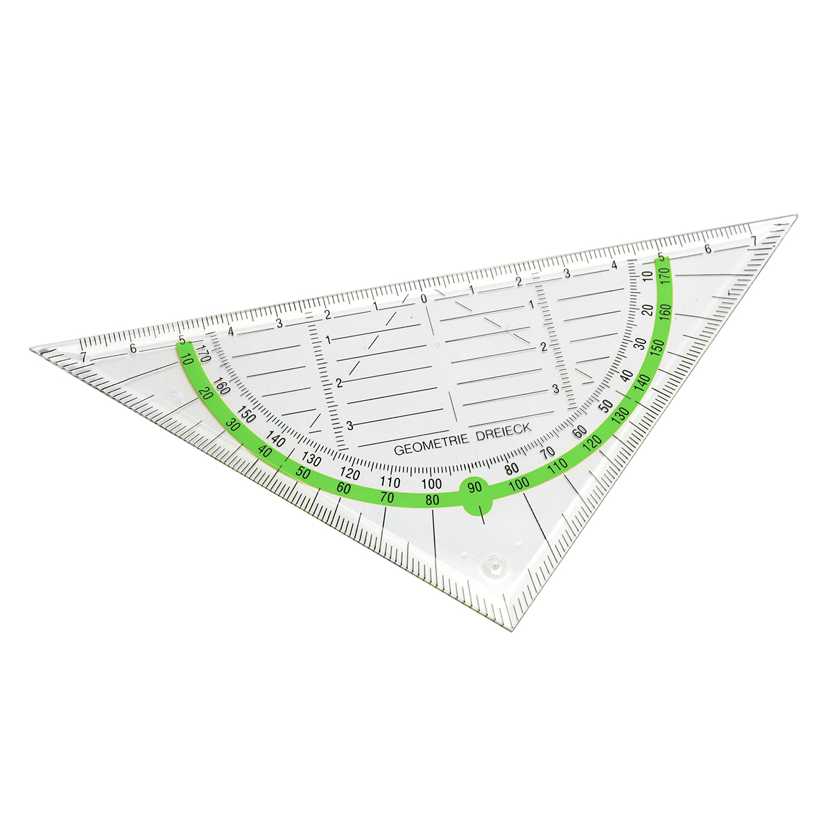 Geodreieck als Werbeartikel mit Logo bedrucken