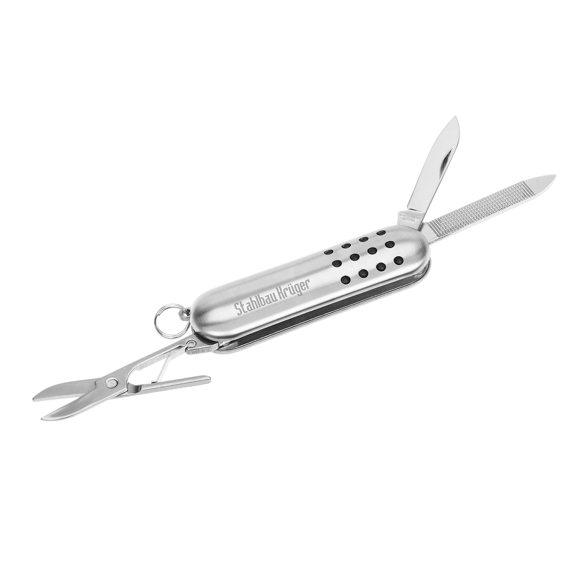 Metall-Taschenmesser als Werbeartikel mit Logo bedrucken