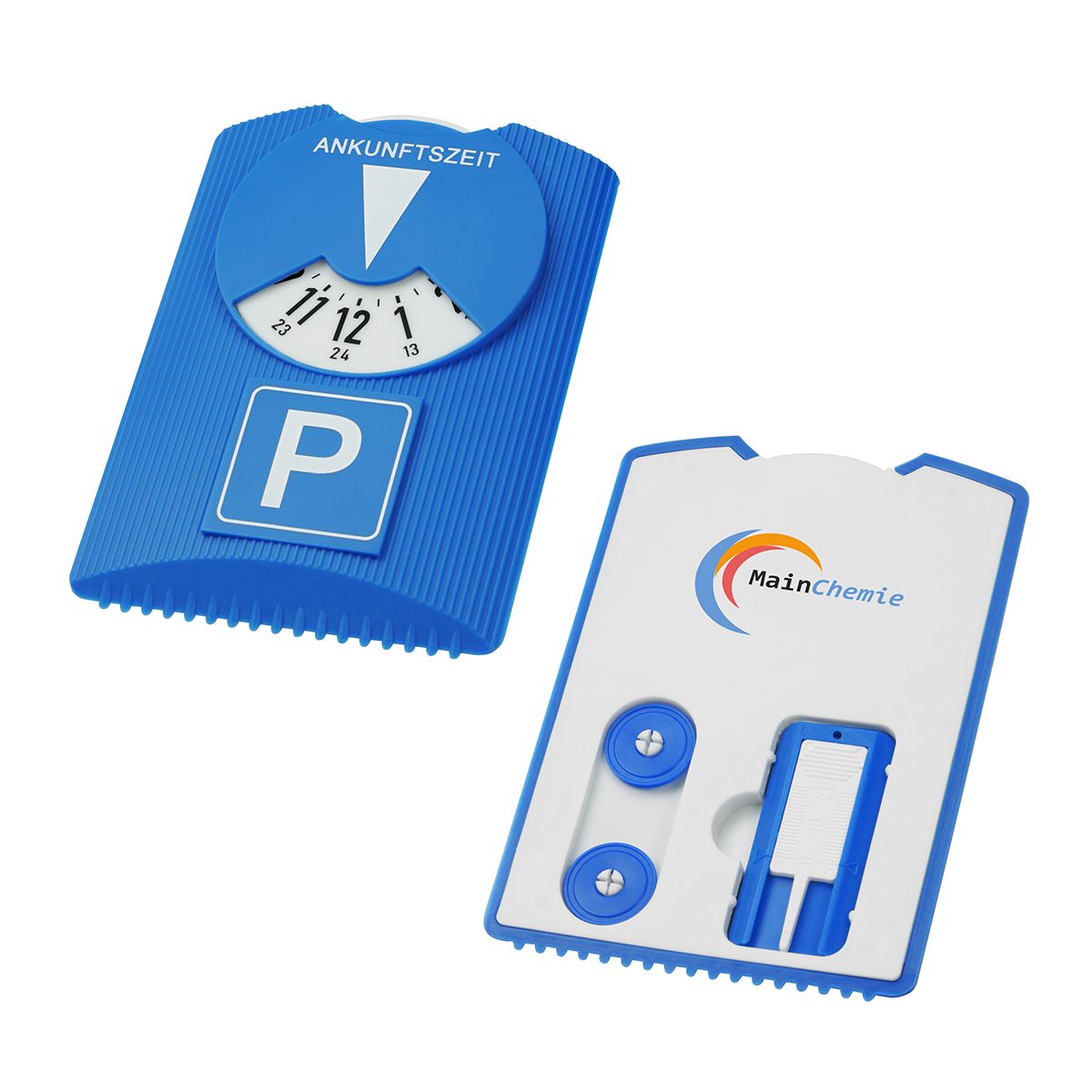 Parkscheibe "Design" als Werbeartikel mit Logo bedrucken