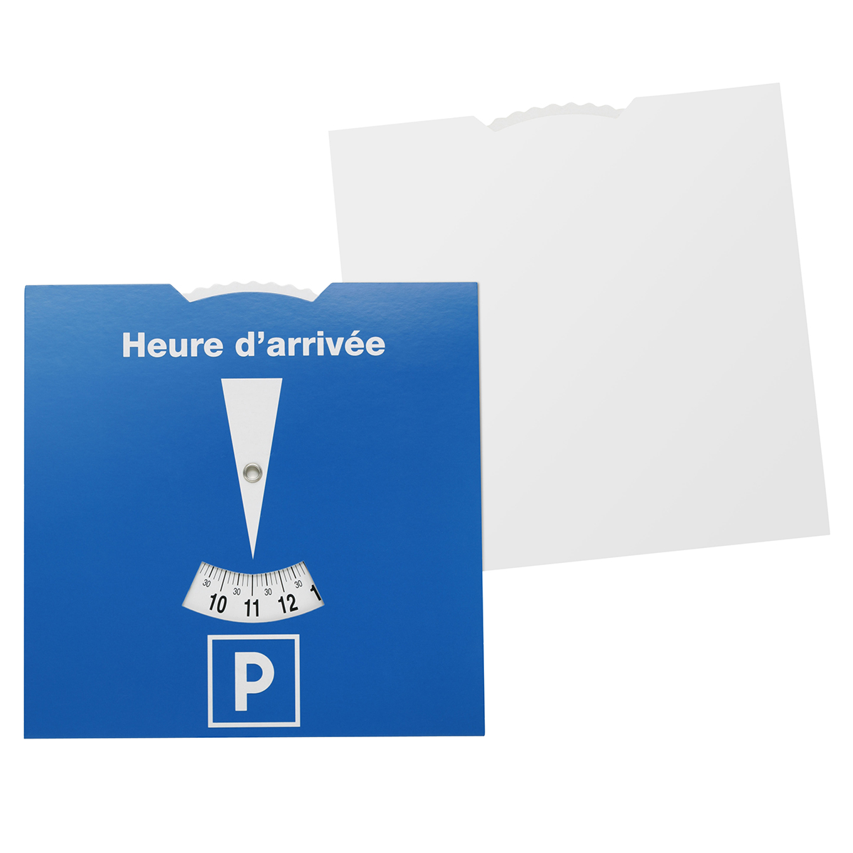 Kartonparkscheibe als Werbeartikel mit Logo bedrucken