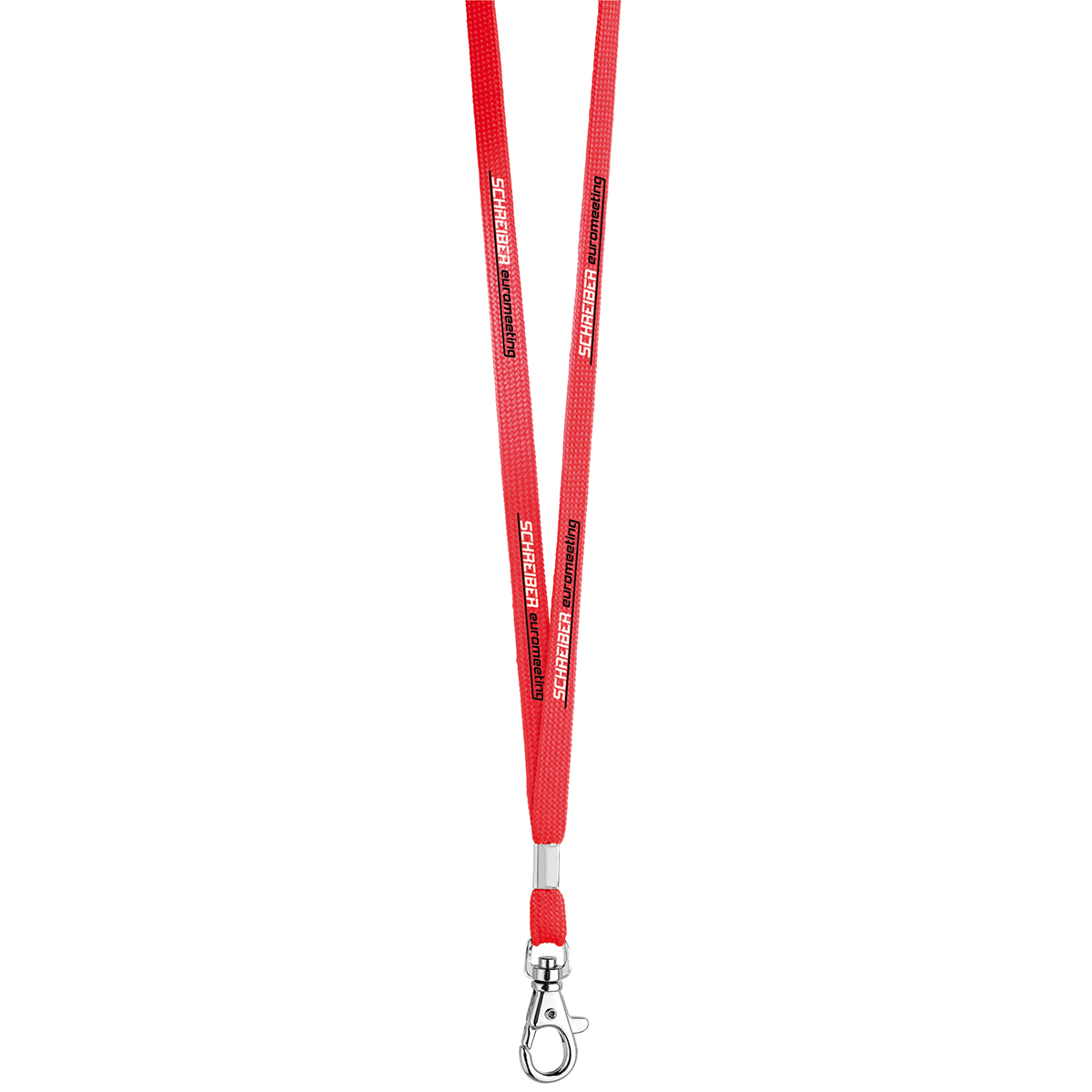 Schlüsselband/Lanyard "Schlauch" als Werbeartikel mit Logo bedrucken