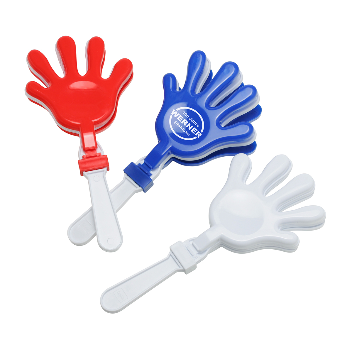 Klatsch-Hände, mini als Werbeartikel mit Logo bedrucken
