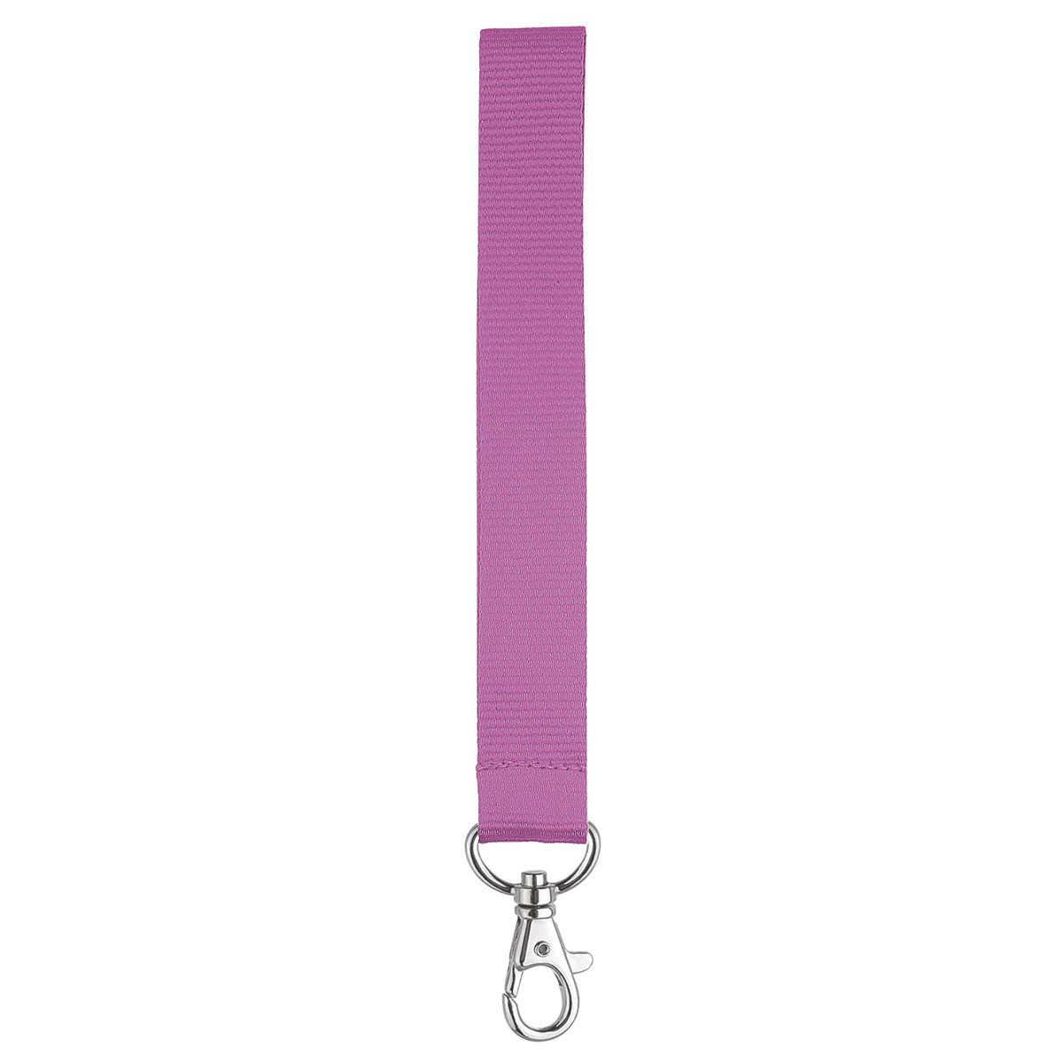 Kurz-Lanyard mit Standardkarabiner, als Werbeartikel mit Logo bedrucken