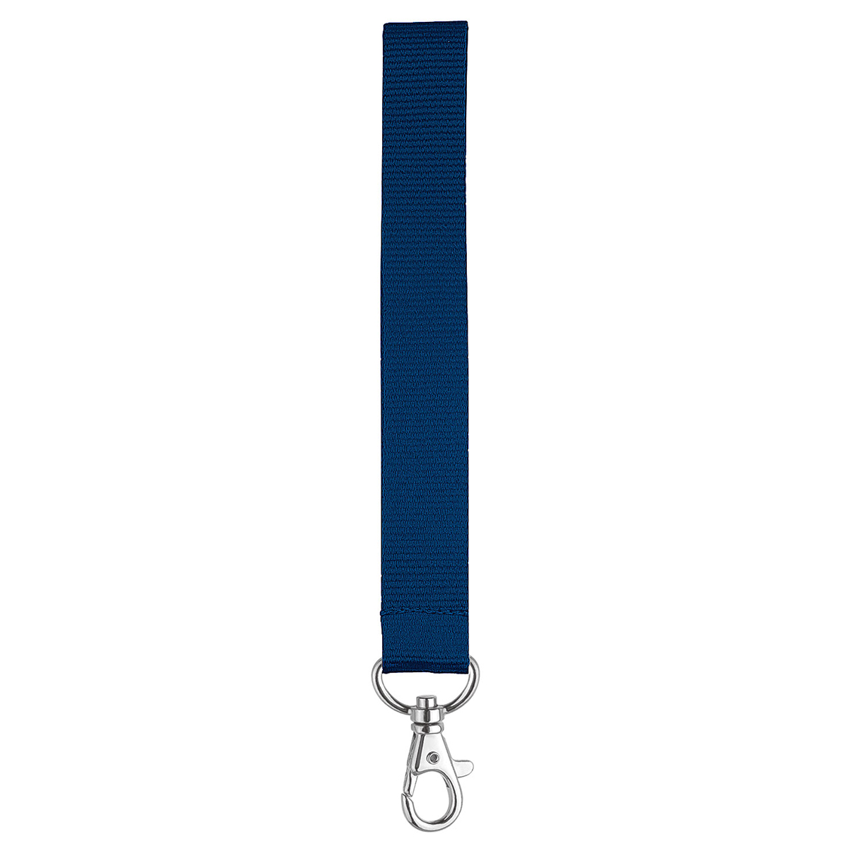 Kurz-Lanyard mit Standardkarabiner, als Werbeartikel mit Logo bedrucken