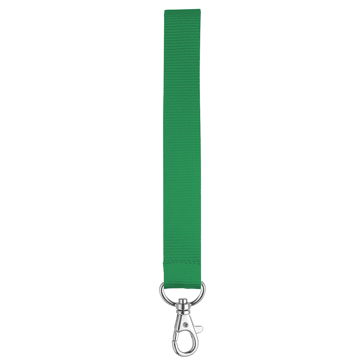 Kurz-Lanyard mit Standardkarabiner, als Werbeartikel mit Logo bedrucken