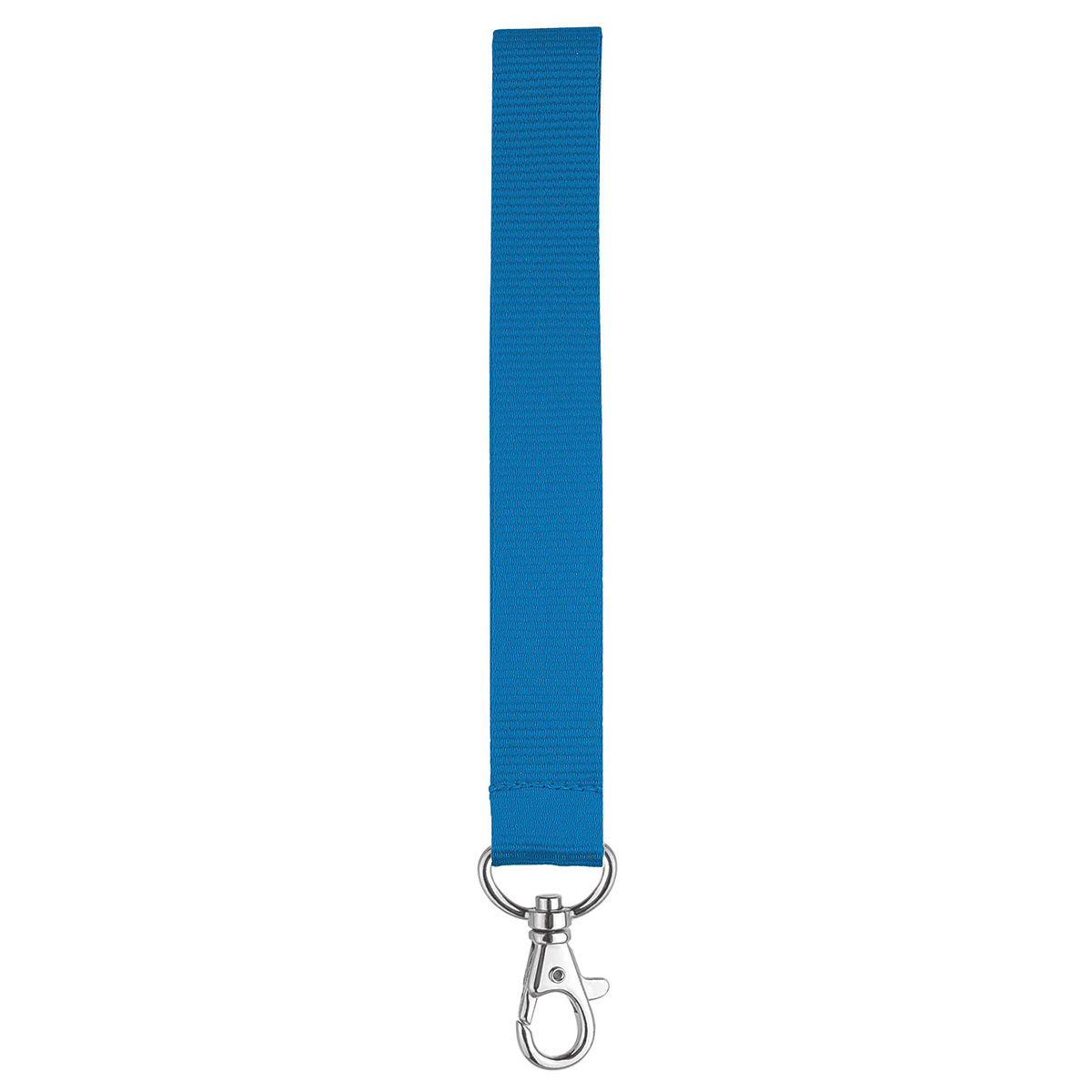 Kurz-Lanyard mit Standardkarabiner, als Werbeartikel mit Logo bedrucken
