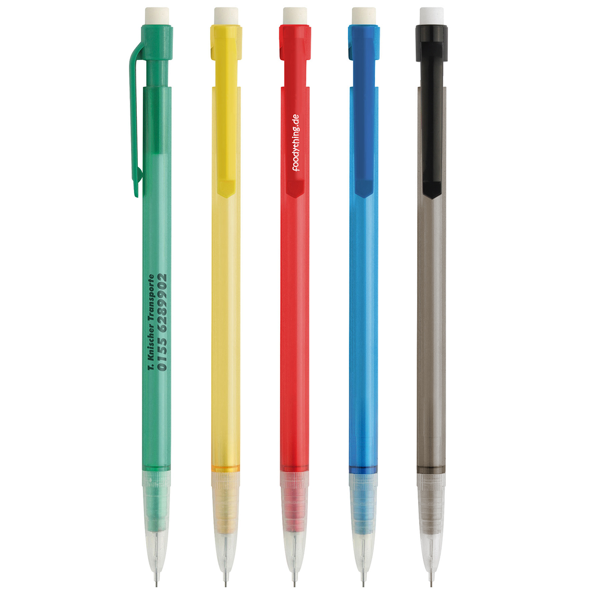 Druckbleistift "Pan" als Werbeartikel mit Logo bedrucken