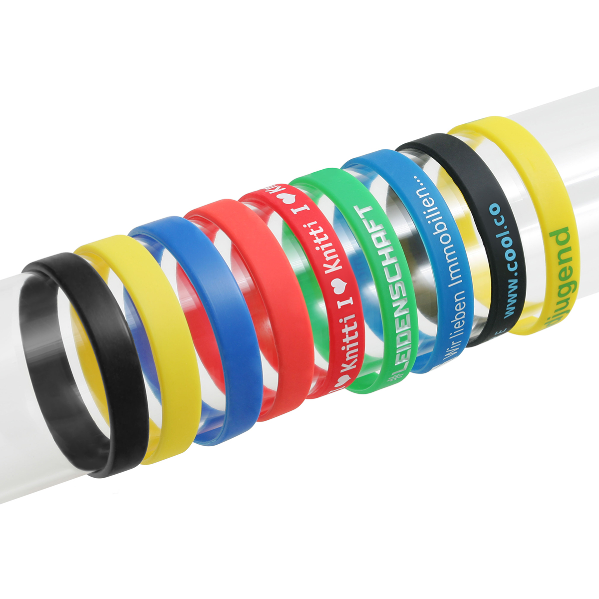 Silikon-Armband für Erwachsene als Werbeartikel mit Logo bedrucken