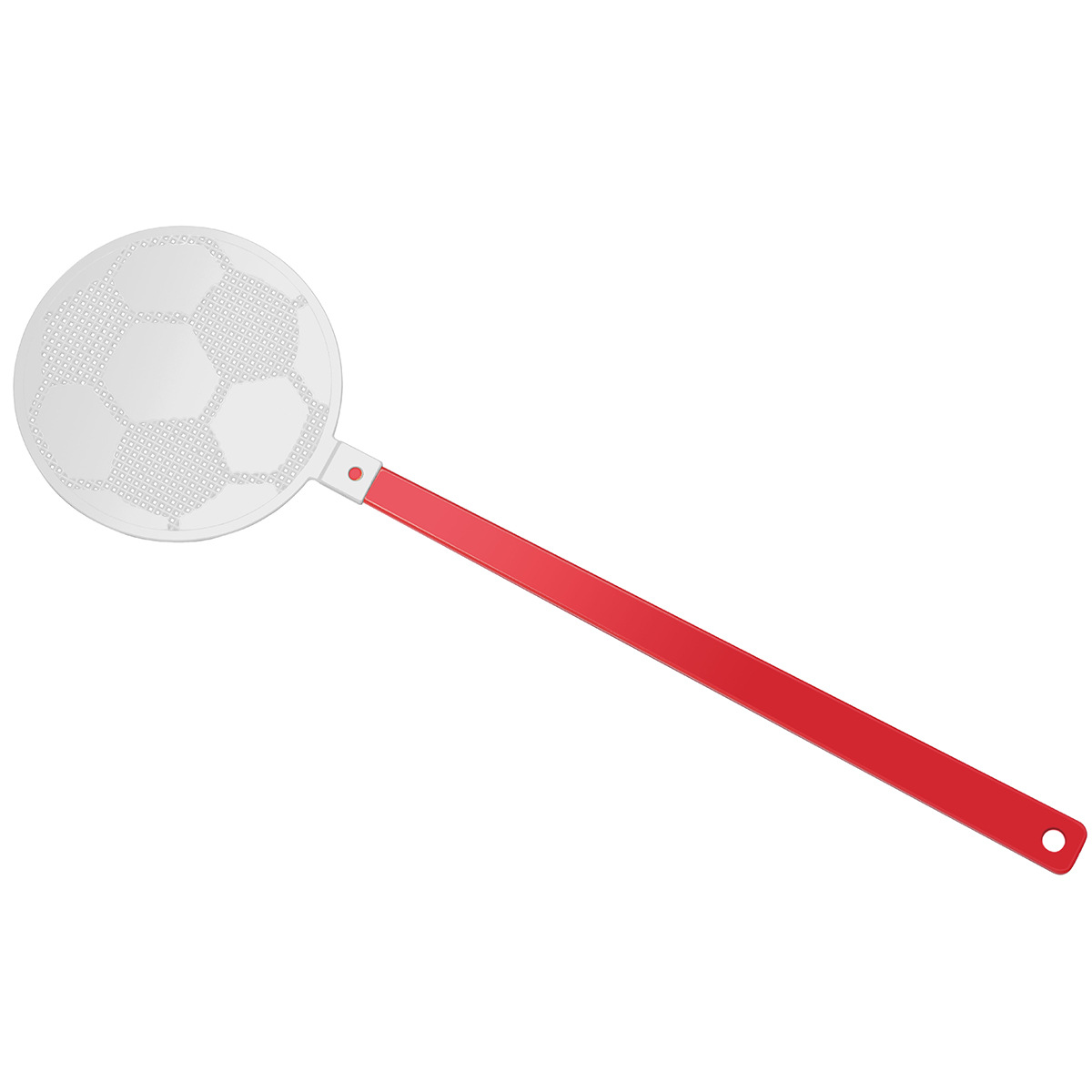 Fliegenklatsche "Fußball" als Werbeartikel mit Logo bedrucken
