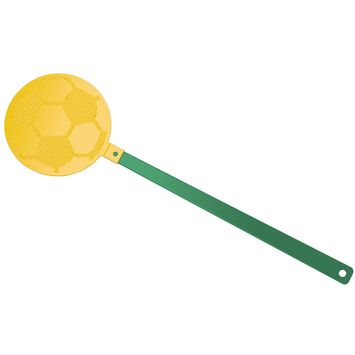Fliegenklatsche "Fußball" als Werbeartikel mit Logo bedrucken