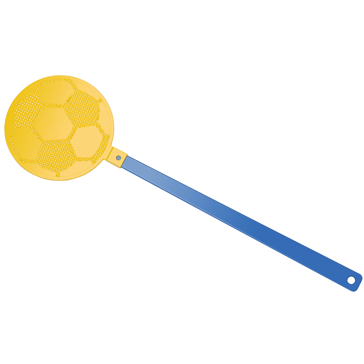 Fliegenklatsche "Fußball" als Werbeartikel mit Logo bedrucken
