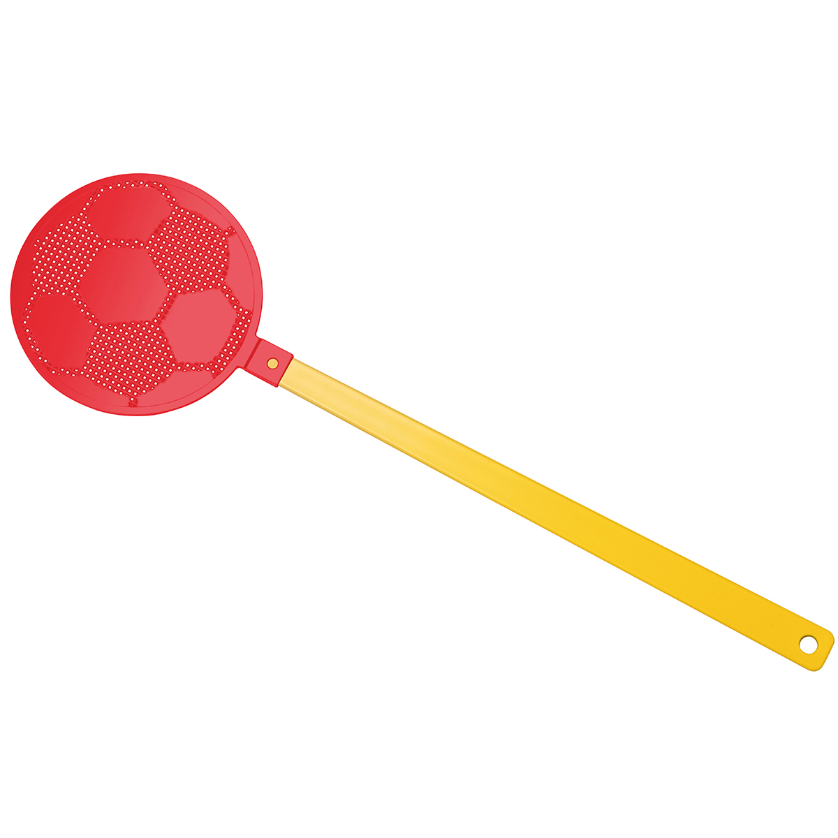 Fliegenklatsche "Fußball" als Werbeartikel mit Logo bedrucken