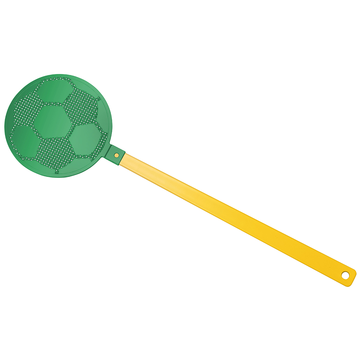 Fliegenklatsche "Fußball" als Werbeartikel mit Logo bedrucken