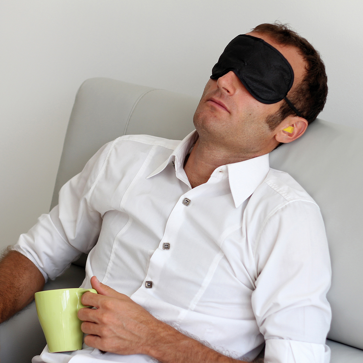 Schlafmasken-Set als Werbeartikel mit Logo bedrucken