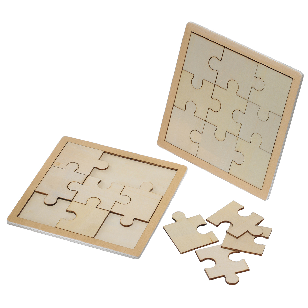 Puzzle Holz als Werbeartikel mit Logo bedrucken