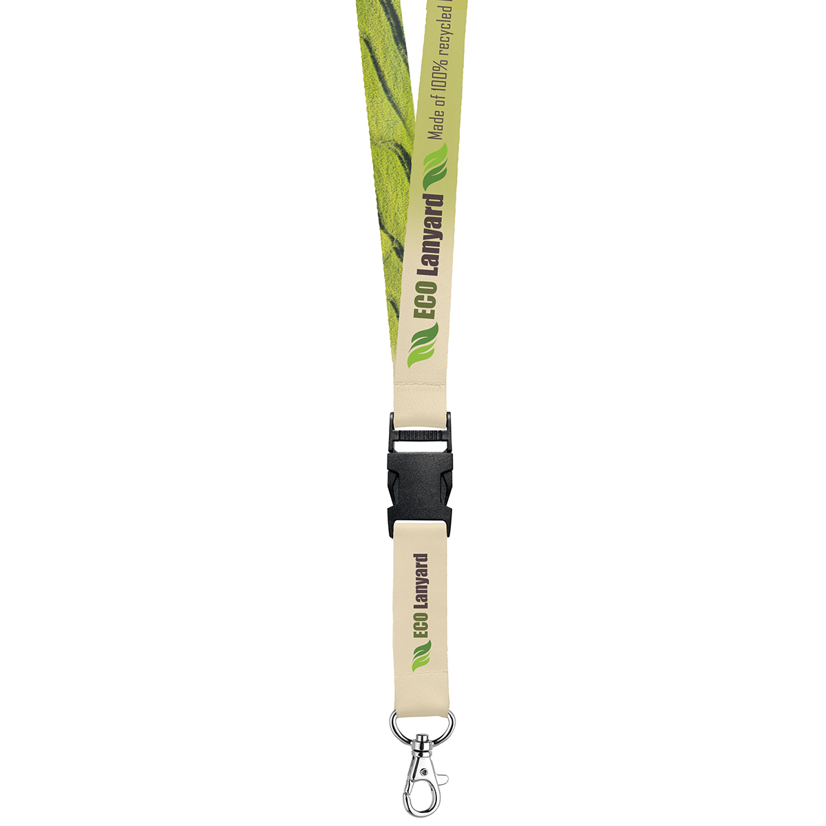 Schlüsselband/Lanyard RPET als Werbeartikel mit Logo bedrucken