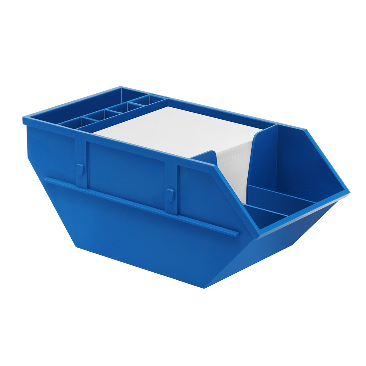 Zettelbox mit Köcher "Container" als Werbeartikel mit Logo bedrucken