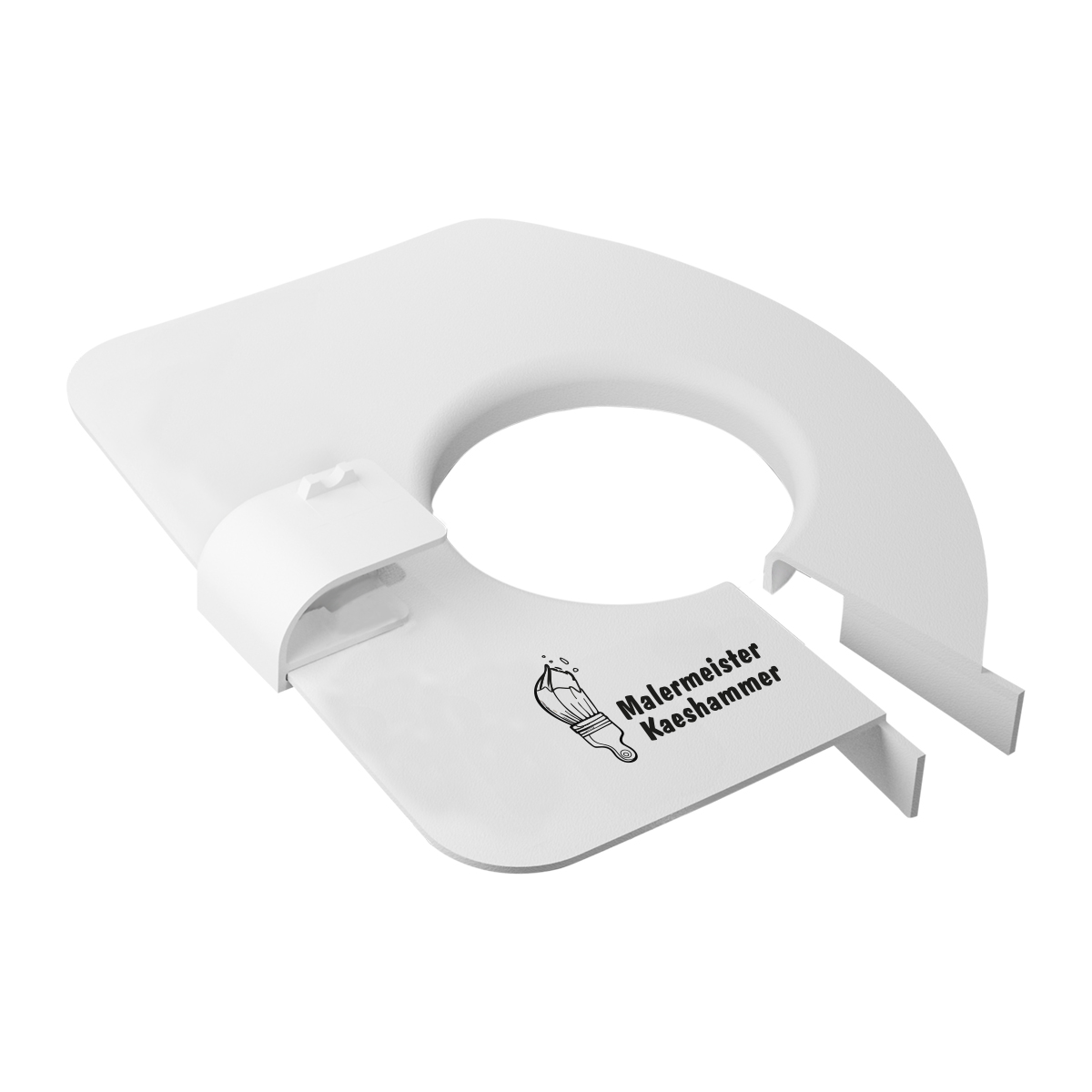 Tropfschutz-Pinselhalter als Werbeartikel mit Logo bedrucken