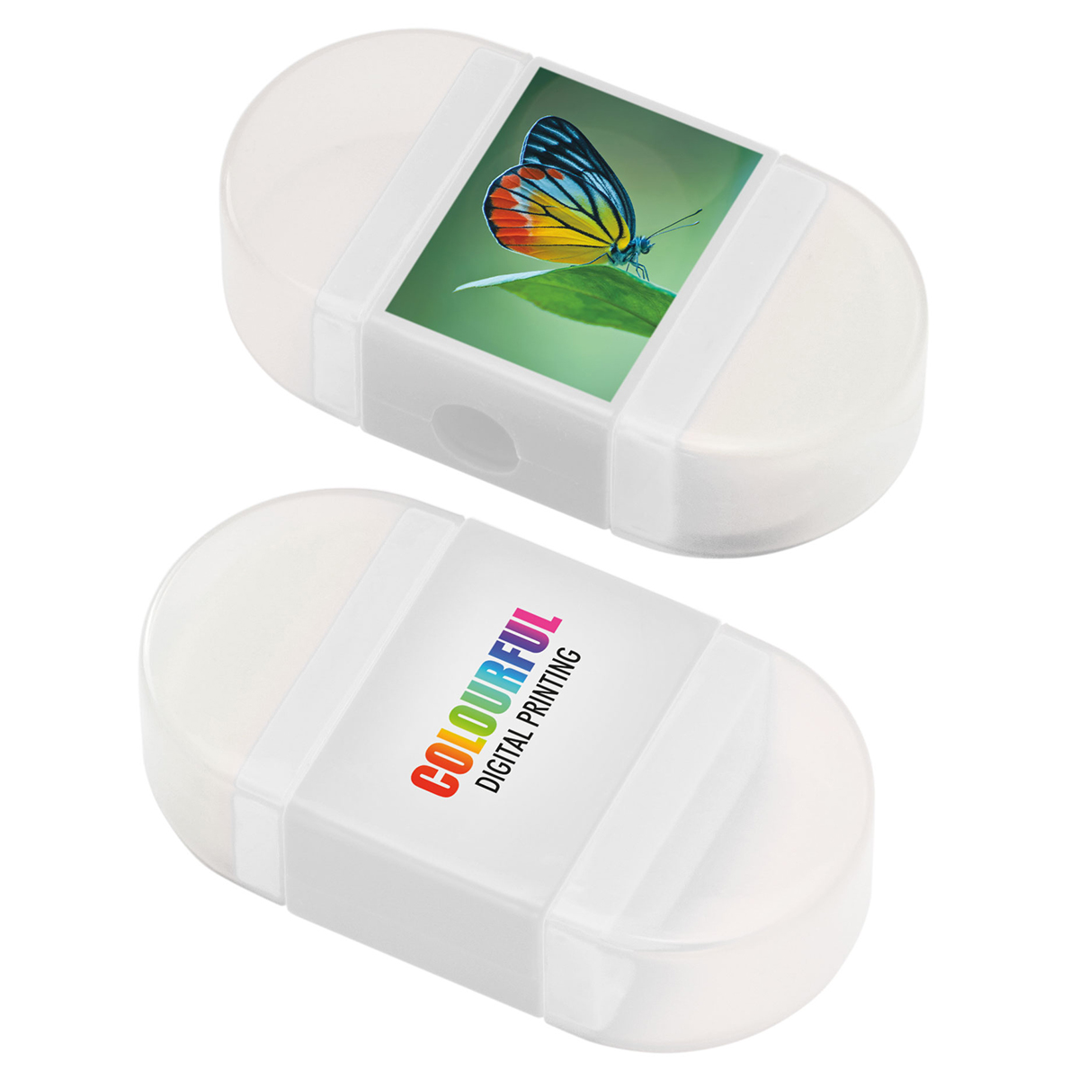 Spitzer als Werbeartikel mit Logo bedrucken