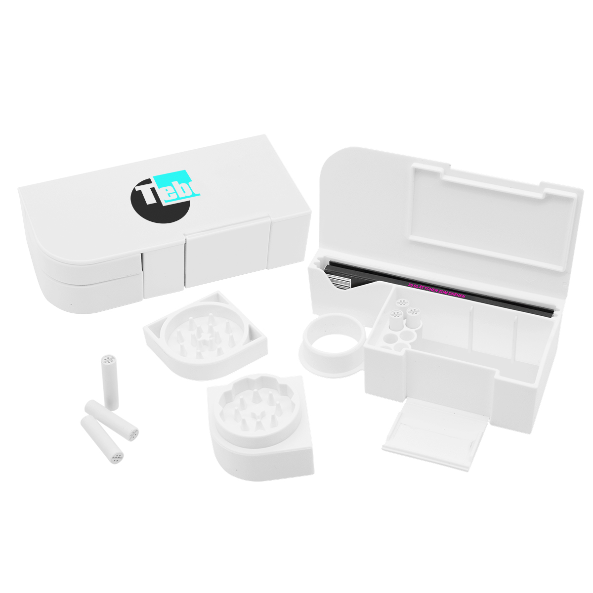 Grinderbox als Werbeartikel mit Logo bedrucken