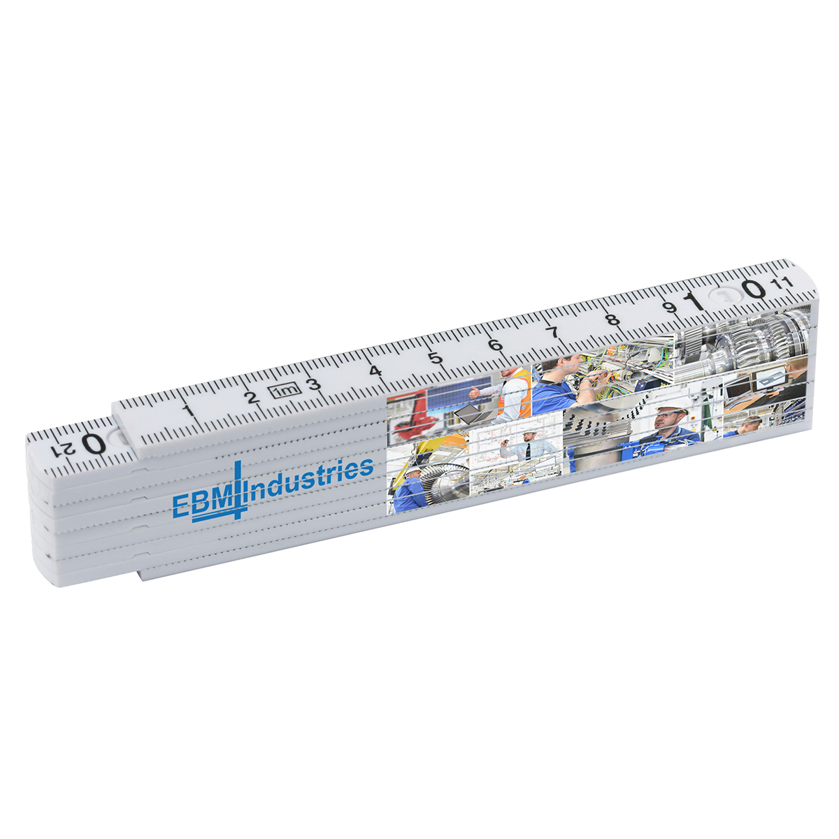 Kunststoff-Zollstock, midi - EXPRESSDRUCK als Werbeartikel mit Logo bedrucken