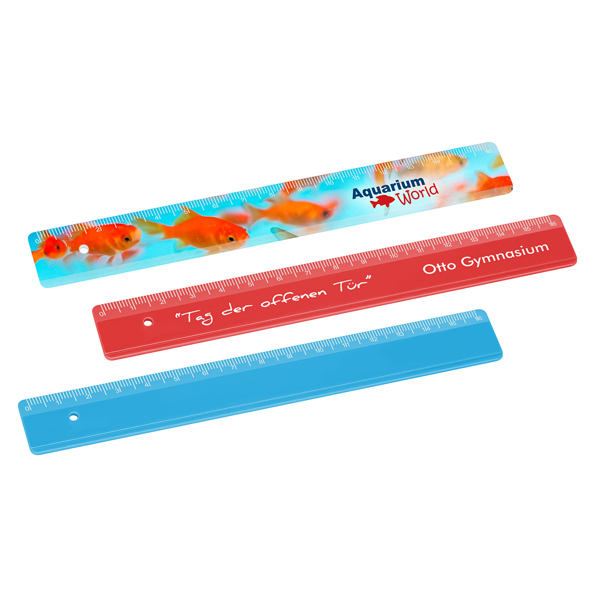 Lineal 16 cm - EXPRESSDRUCK als Werbeartikel mit Logo bedrucken