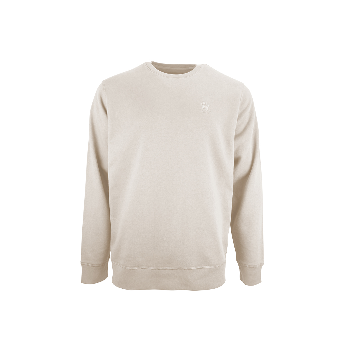 Sweatshirt Flow, Cozy White als Werbeartikel mit Logo bedrucken